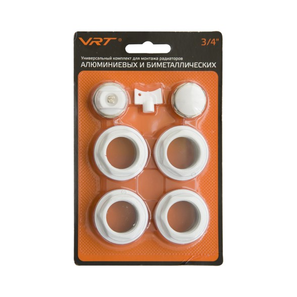 Комплект для радиатора 3/4&amp;#039;&amp;#039; без кронштейнов VRT® - 554159 