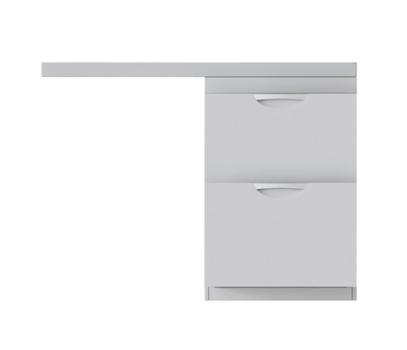 Тумба д/ванной &amp;quot;Атлантик-56&amp;quot;под рак.над ст.маш.БИЛЛ-120(MIXLINE)унив.(ПВХ) - 543447 