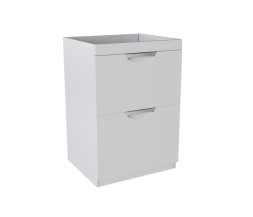 Тумба д/ванной &amp;quot;Атлантик-56&amp;quot;под рак.над ст.маш.БИЛЛ-120(MIXLINE)унив.(ПВХ) - 543447 