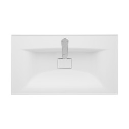 Раковина мебельная Aquaton Айрис 80 800х452х152 литьевой мрамор, белый (1A73263KAG010)