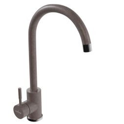 Смеситель для кухни 35к MIXLINE ML-GS15 (302) песочный высок. излив - ML-GS15 (302) 