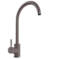 Смеситель для кухни 35к MIXLINE ML-GS15 (302) песочный высок. излив - ML-GS15 (302) 