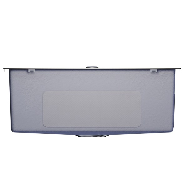 Мойка настол.монтаж 65х45 (3,0) вып 3 1/2  MIXLINE PRO 22см с сифоном (сатин НАНО декор) - 552936 