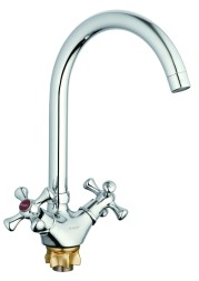 Смеситель для кухни 1/2 кер Glauf QTZ4-A827 п\гайку - QTZ4-A827