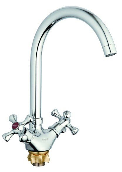 Смеситель для кухни 1/2 кер Glauf QTZ4-A827 п\гайку - QTZ4-A827 