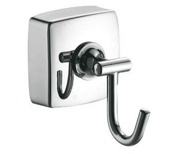 Крючок одинарный Fixsen Kvadro, хром (FX-61305F)