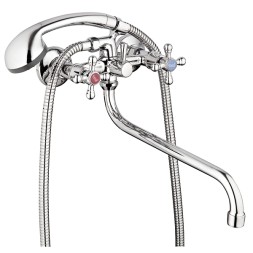 Смеситель для ванны и раковины 1/2 кер Glauf JMX7-A605 - JMX7-A605