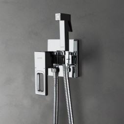 Смеситель с гигиенической лейкой 35к G7218 GAPPO встраиваемый, ХРОМ - G7218 