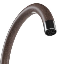 Смеситель для кухни 35к MIXLINE ML-GS15 (307) терракотовый высок. излив - ML-GS15 (307) 