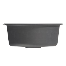 Мойкa ML-GM09 КОМФОРТ круглая, антрацит (343), 510 мм (глуб. чаши 190) - 00-00009285 