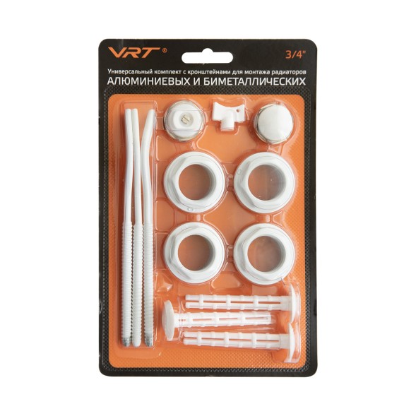 Комплект для радиатора 3/4&amp;#039;&amp;#039; с тремя кронштейнами VRT® - 554162 