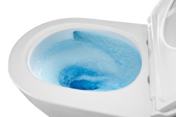 Унитаз подвесной Azario Gloria 360х490х360 безободковый, слив TORNADO, с быстросъемным сиденьем микролифт (AZ-2003Т)