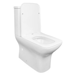 Унитаз-компакт Azario Fresco 360х620х800 напольный, безободковый, с быстросъемным сиденьем микролифт (AZ-8302)