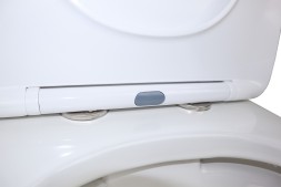 Унитаз-компакт Azario Fresco 360х620х800 напольный, безободковый, с быстросъемным сиденьем микролифт (AZ-8302)