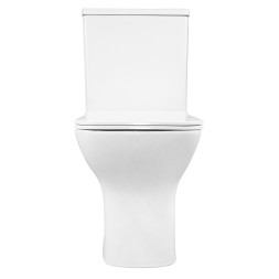 Унитаз-компакт Azario Fresco 360х620х800 напольный, безободковый, с быстросъемным сиденьем микролифт (AZ-8302)