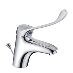 Смеситель для раковины 40к HB1054 HAIBA МЕДИЦИНСКИЙ п/шпильку - HB1054 