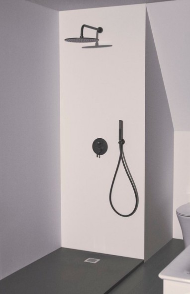 Душевая система Ideal Standard Ceraline черный матовый (BD193XG)