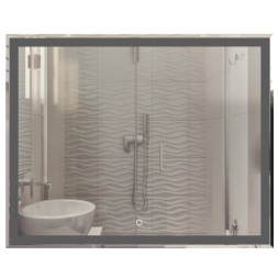 Зеркало MIXLINE &amp;quot;Минио&amp;quot; 1000*800 (ШВ) сенсорный выключатель, светодиодная подсветка - MLZ.Mi.10-8.1.2 