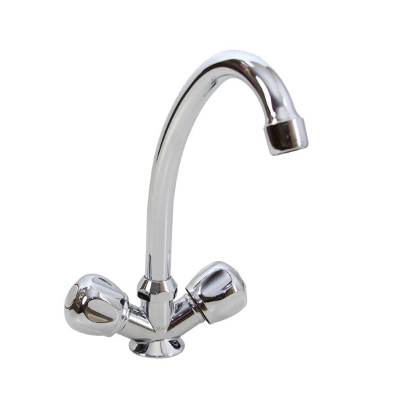 Смеситель для кухни 1/2 кер T.MARKT 04-2002 Эрика п\гайку - 04-2002 