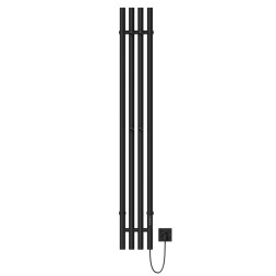 Полотенцесушитель MIXLINE MOON BLACK 120/15 (таймер,206 Вт) электрический ЧЕРНЫЙ - ML-557162 