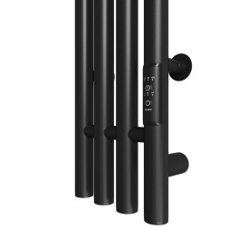 Полотенцесушитель MIXLINE MOON BLACK 120/15 (таймер,206 Вт) электрический ЧЕРНЫЙ - ML-557162 