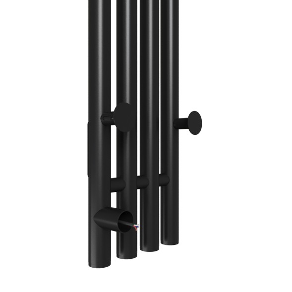 Полотенцесушитель MIXLINE MOON BLACK 120/15 (таймер,206 Вт) электрический ЧЕРНЫЙ - ML-557162 