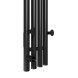 Полотенцесушитель MIXLINE MOON BLACK 120/15 (таймер,206 Вт) электрический ЧЕРНЫЙ - ML-557162 
