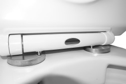 Унитаз-компакт Azario Mons 380х650х790 напольный, безободковый, с быстросъемным сиденьем микролифт (AZ-76004)