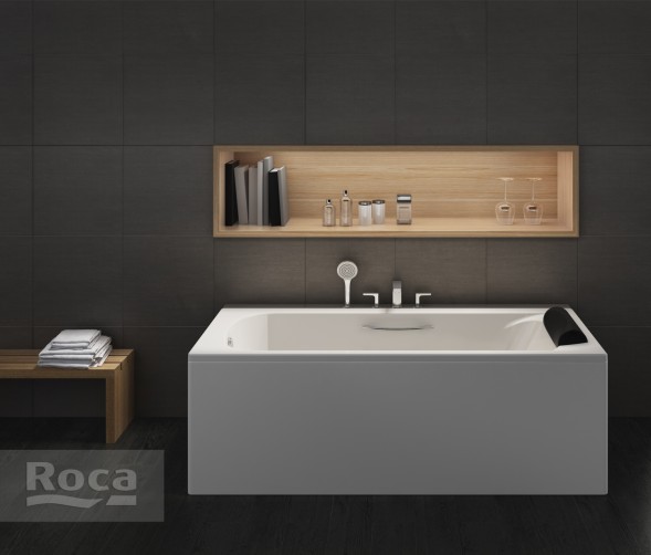 Ванна акриловая Roca BECOOL 180х90 прямоугольная, белая (Z.RU93.0.768.5)