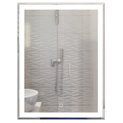 Зеркало MIXLINE &amp;quot;Минио&amp;quot; 600*800 (ШВ) сенсорный выключатель, светодиодная подсветка - MLZ.Mi.6-8.1.2 