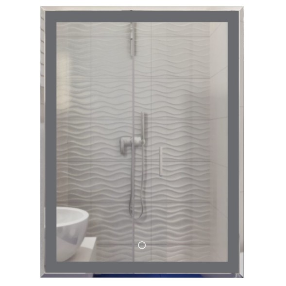 Зеркало MIXLINE &amp;quot;Минио&amp;quot; 600*800 (ШВ) сенсорный выключатель, светодиодная подсветка - MLZ.Mi.6-8.1.2 