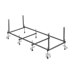 Монтажный комплект для акриловой ванны Roca Leon 1700x700 мм (каркас, комплект креплений к стене, система слив-перелив)