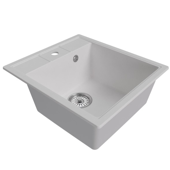 Мойка ML-GM28 КОМФОРТ ультра-белая (341), 450*500*190мм - 00-00009489 