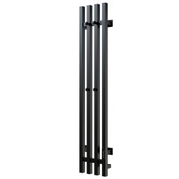 Полотенцесушитель MIXLINE MOON QUADRO BLACK 120/15 (таймер,206 Вт) электрический ЧЕРНЫЙ - ML-557163 
