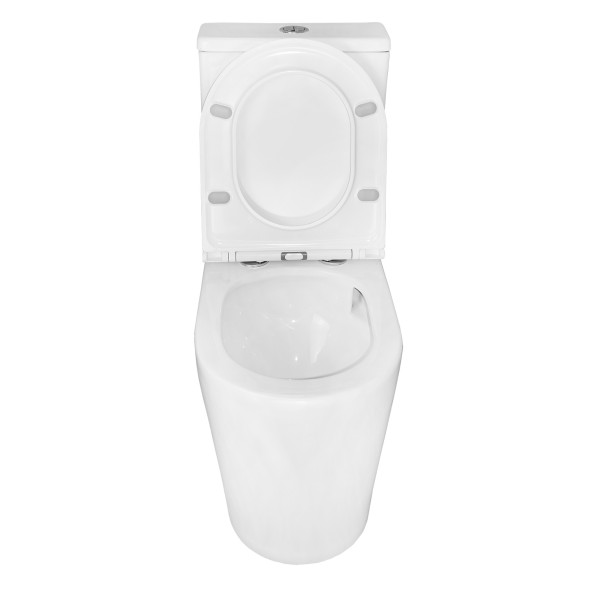 Унитаз-компакт Azario Conto 360х630х820 напольный, безободковый, слив &amp;quot;Торнадо&amp;quot;, с быстросъемным сиденьем микролифт (AZ-T005BR)