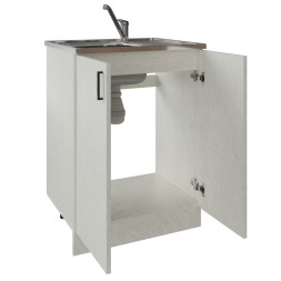 Тумба 60 ЛДСП белый мрамор - 310608 