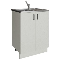 Тумба 60 ЛДСП белый мрамор - 310608 