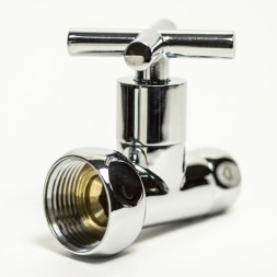 Вентиль запорный прямой для П/С 1&amp;#039;&amp;#039;х1/2&amp;#039;&amp;#039; вн/вн крест - 840SCH1004 