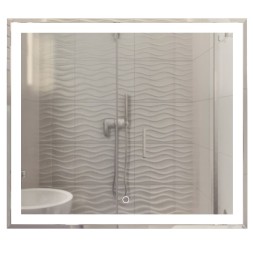 Зеркало MIXLINE &amp;quot;Минио&amp;quot; 800*700 (ШВ) сенсорный выключатель, светодиодная подсветка - MLZ.Mi.8-7.1.2 