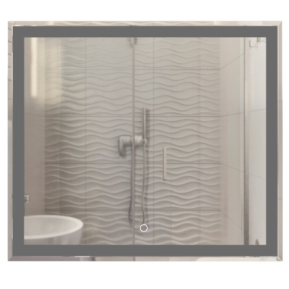 Зеркало MIXLINE &amp;quot;Минио&amp;quot; 800*700 (ШВ) сенсорный выключатель, светодиодная подсветка - MLZ.Mi.8-7.1.2 