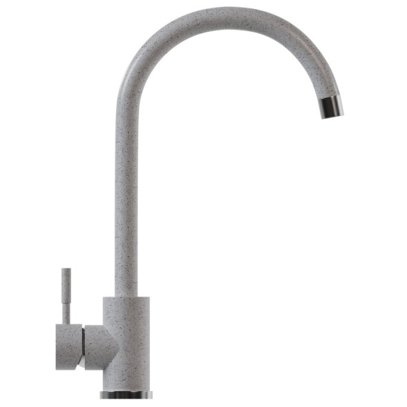 Смеситель для кухни 35к MIXLINE ML-GS15 (310) серый высок. излив - ML-GS15 (310) 