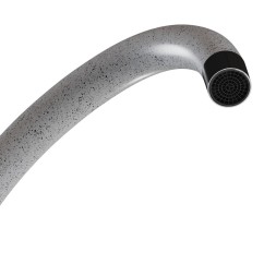 Смеситель для кухни 35к MIXLINE ML-GS15 (310) серый высок. излив - ML-GS15 (310) 