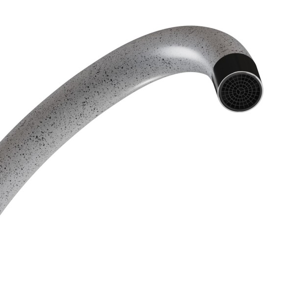 Смеситель для кухни 35к MIXLINE ML-GS15 (310) серый высок. излив - ML-GS15 (310) 