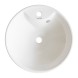 Раковина накладная на столешницу WAVE Koral 410*410*185 ш*г*в с отв под смеситель,белый,круг - 554714 