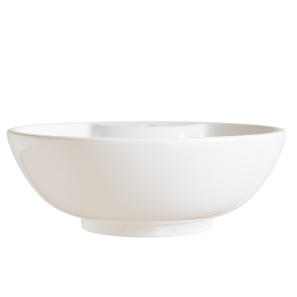 Раковина накладная на столешницу WAVE Koral 410*410*185 ш*г*в с отв под смеситель,белый,круг - 554714 