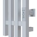 Полотенцесушитель MIXLINE MOON QUADRO WHITE 120/15 (таймер,206 Вт) электрический БЕЛЫЙ - ML-557164 
