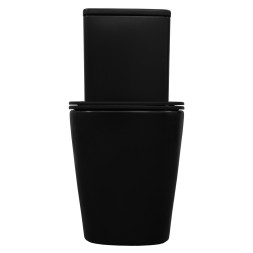 Унитаз-компакт Azario Black King 370х640х810 безободковый, с быстросъемным сиденьем микролифт, черный матовый (AZ-8303D)