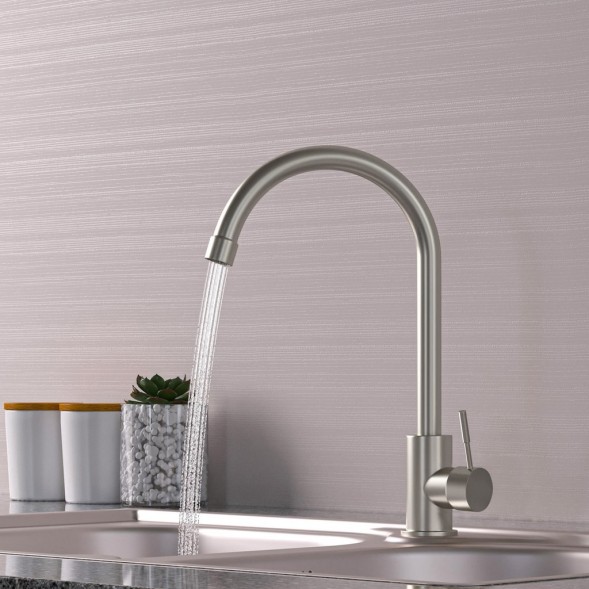 Смеситель для кухни MIXLINE MLSS-0322 моно - MLSS-0322 