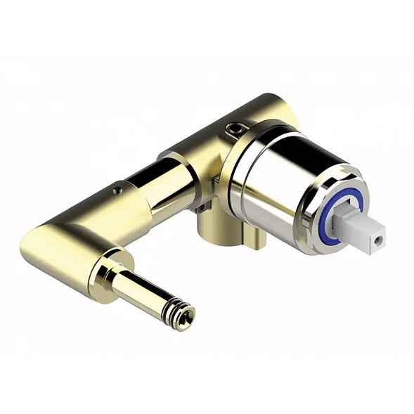 Комплект Bossini TEO Смеситель для раковины, настенный, встраиваемый, с изливом 18.5 см, черный матовый + Встраиваемая часть однорычажного смесителя (Z00732.073+Z00801)