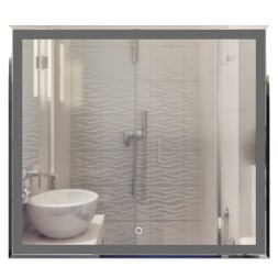 Зеркало MIXLINE &amp;quot;Минио&amp;quot; 900*800 (ШВ) сенсорный выключатель, светодиодная подсветка - MLZ.Mi.9-8.1.2 